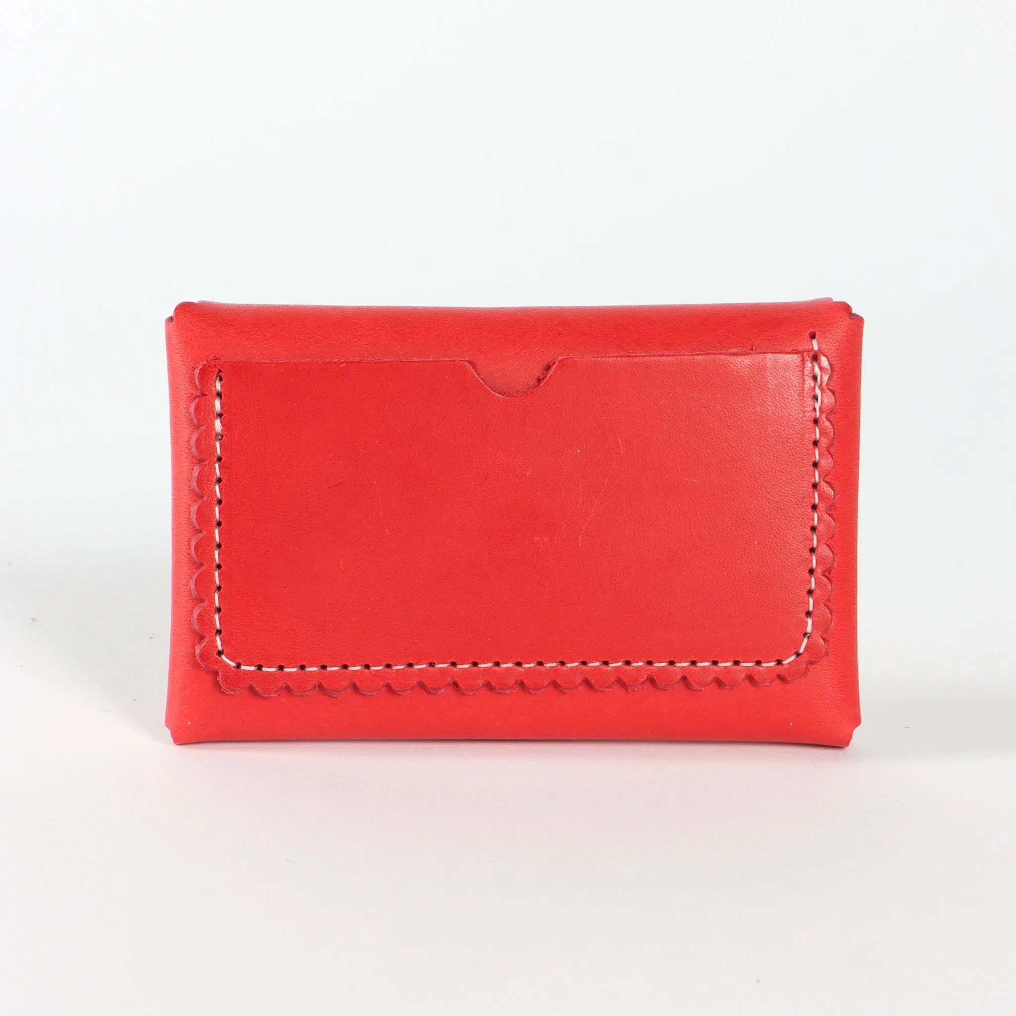 Scallop Wallet | Scarlet