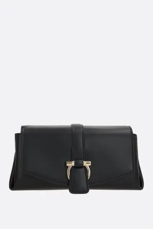 Smooth Leather Small Shoulder Bag