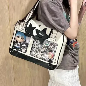 Sohiwoo Janpanse Cure Ita Bag Harajuku Trendy Crossbody Bags Female Summer High-capacity Display Shoulder Bag Bolsos Mujer Сумка