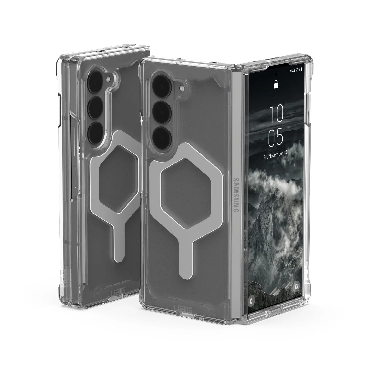 UAG Plyo Case - Samsung Galaxy Z Fold6 - Ice (UAG-GFLD6-PLYCL)