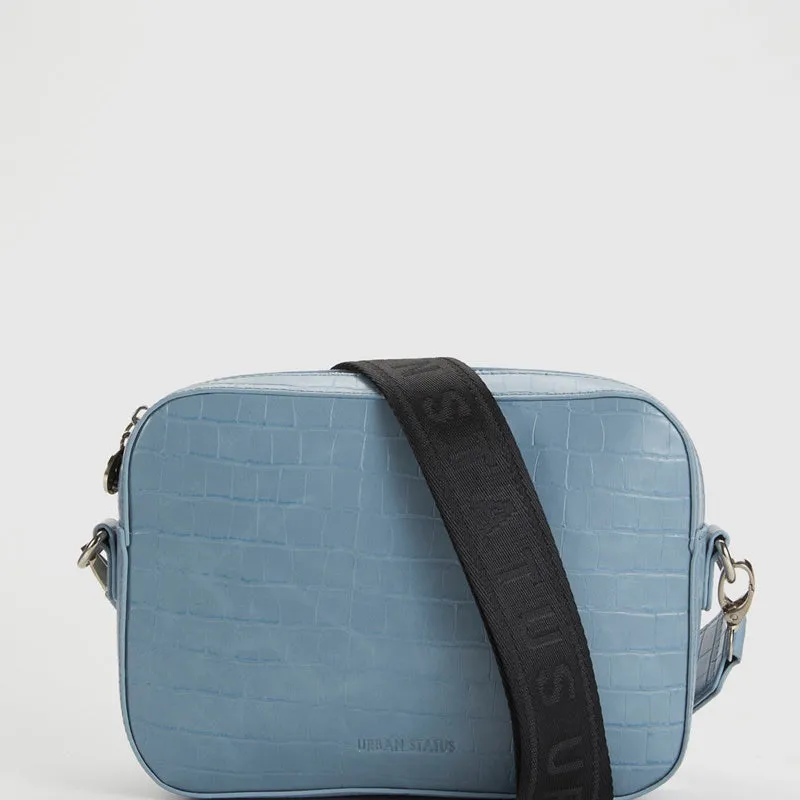 Urban Status - Bond Bag - Powder Blue Croc