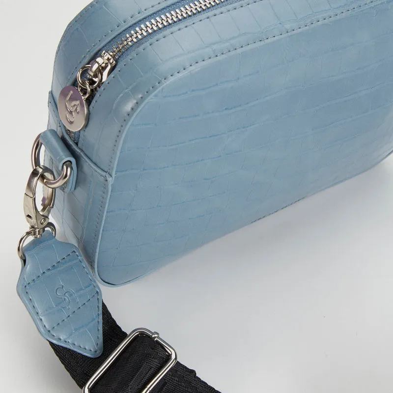 Urban Status - Bond Bag - Powder Blue Croc