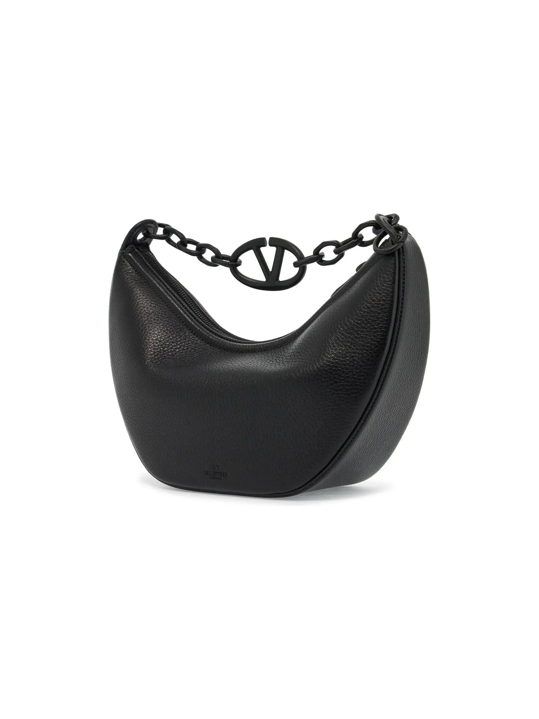 VLogo Moon Leather Tote