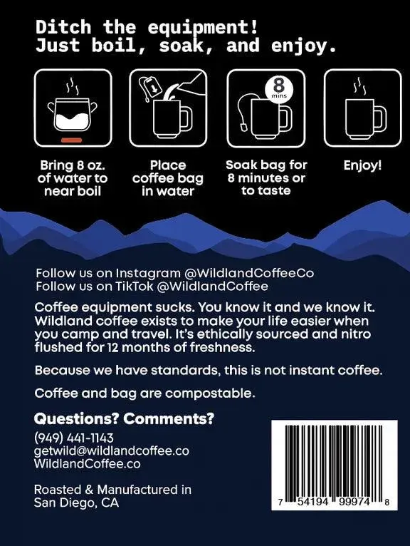 Wildland Coffee | Coffee Brew Bags