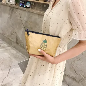 Women's makeup bag fashion retro handbag versatile texture dumpling bag